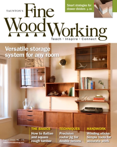Fine Woodworking August 01, 2019 Issue Cover