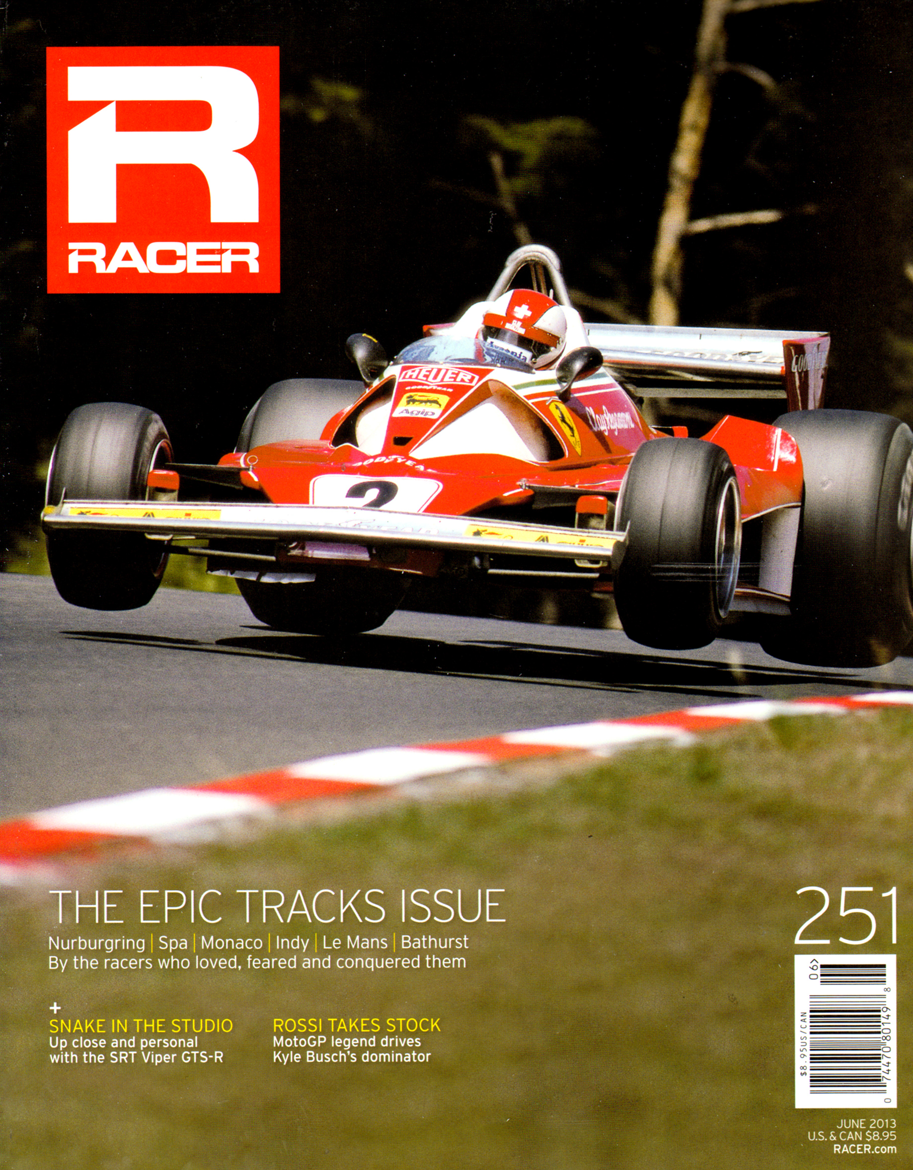 Racer June 01, 2013 Issue Cover