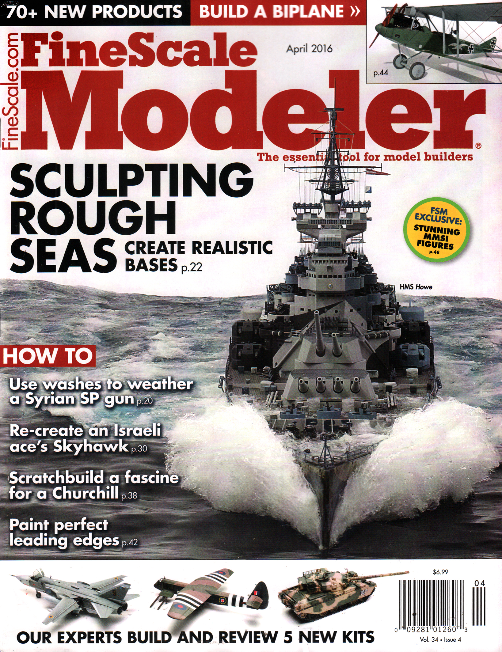 Finescale-Modeler April 01, 2016 Issue Cover