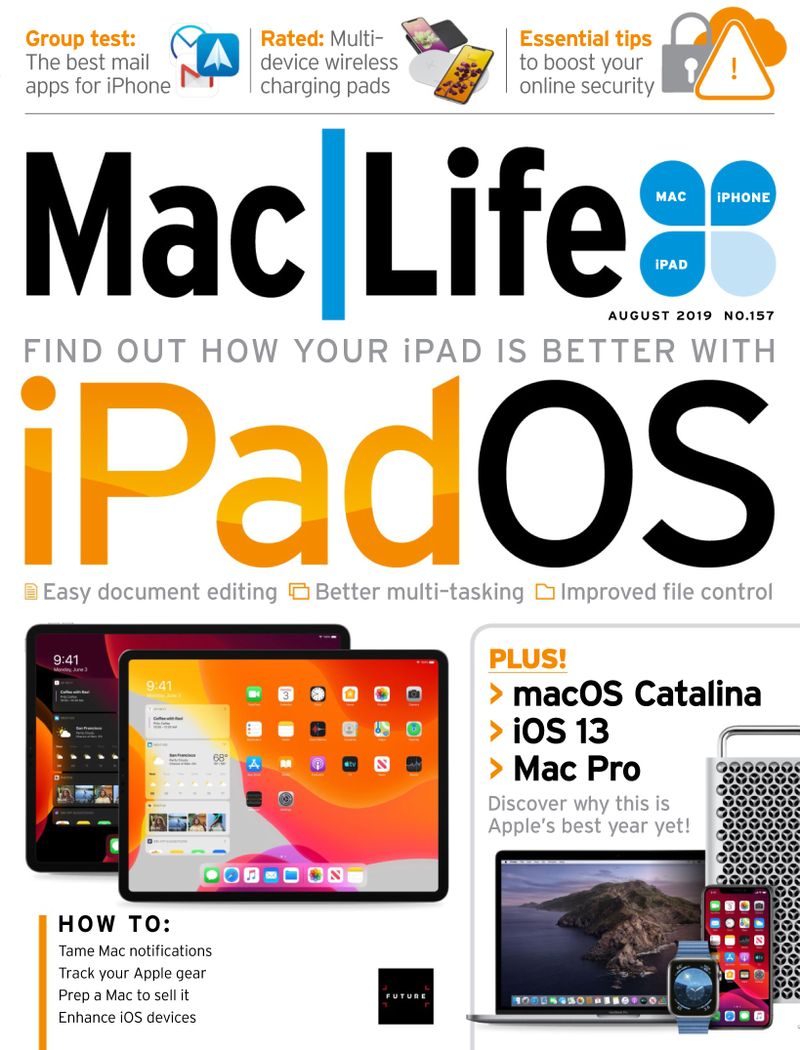 Mac-|-Life August 01, 2019 Issue Cover