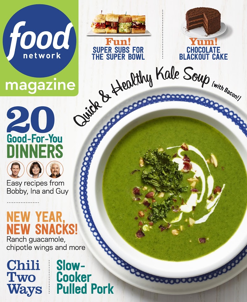 Food-Network January 01, 2015 Issue Cover