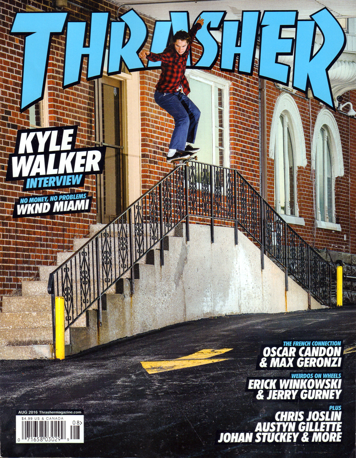 Thrasher August 01, 2016 Issue Cover