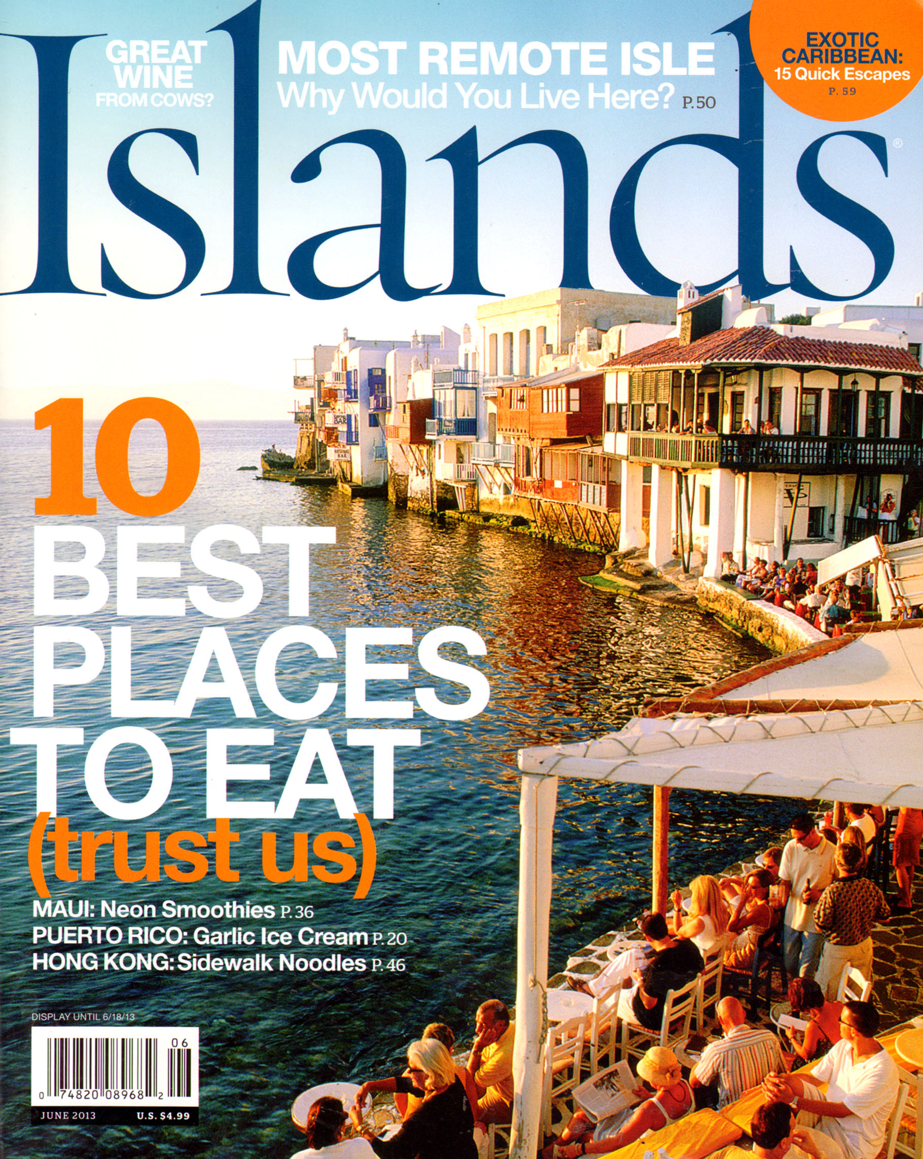 Islands June 01, 2013 Issue Cover