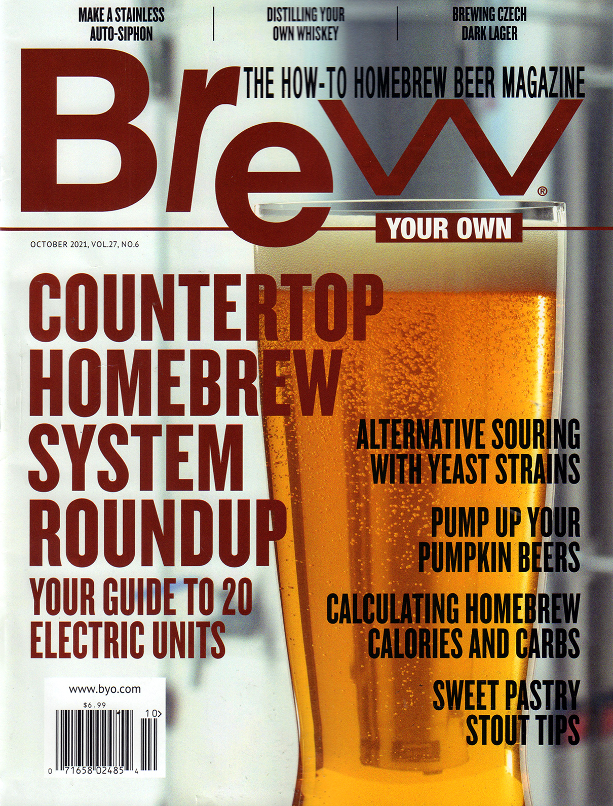 Brew-Your-Own October 01, 2021 Issue Cover