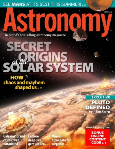 Astronomy May 01, 2018 Issue Cover
