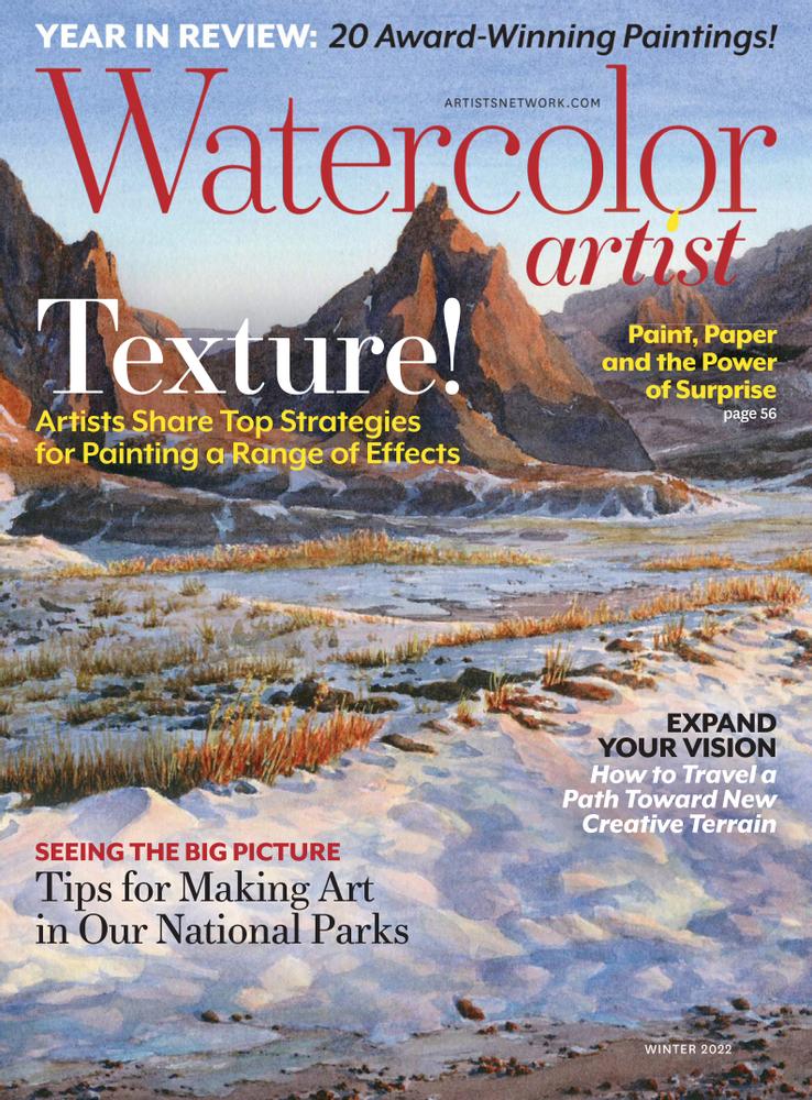 Watercolor-Artist February 01, 2022 Issue Cover