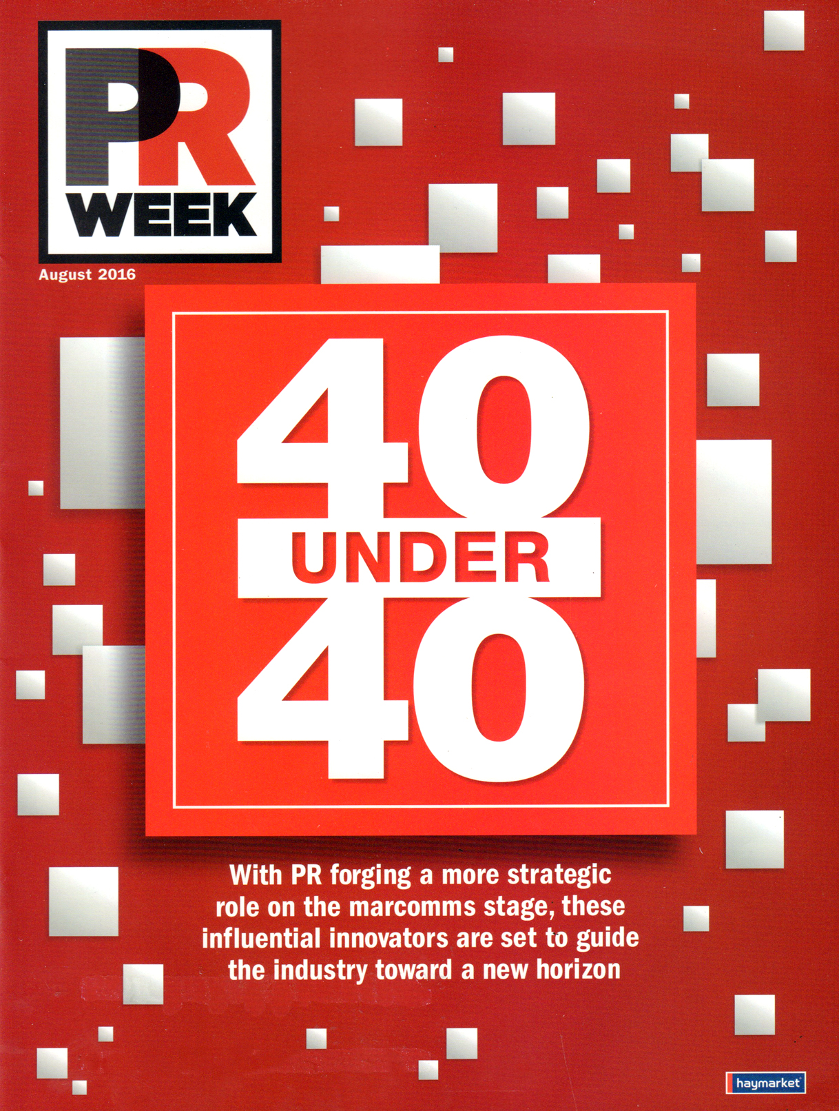 prweek August 01, 2016 Issue Cover