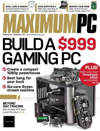 Maximum PC February 01, 2019 Issue Cover