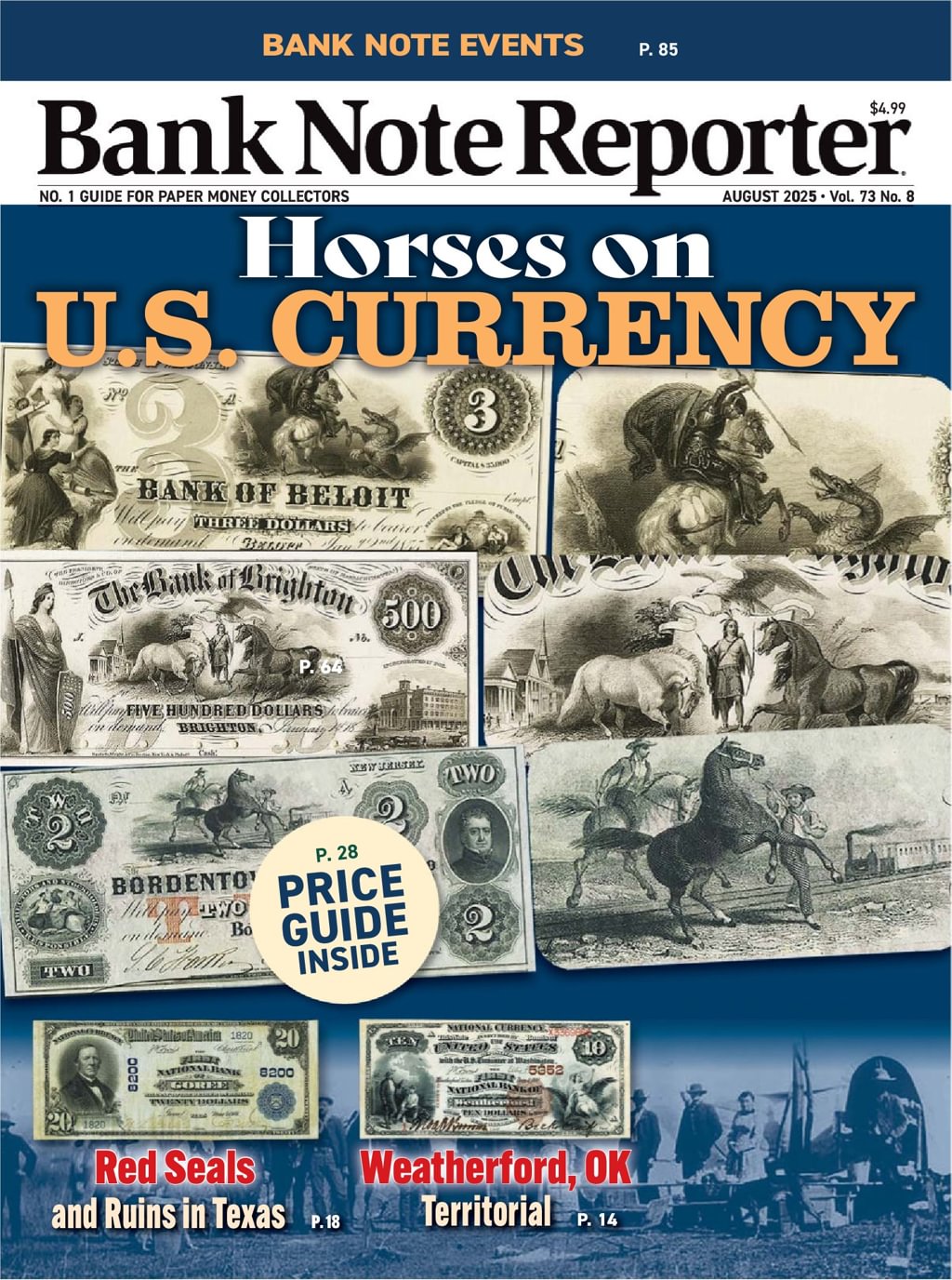 Bank-Note-Reporter August 01, 2025 Issue Cover