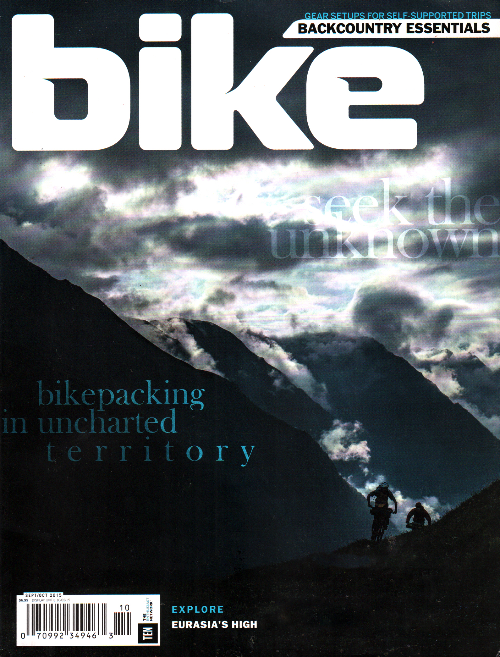 Bike September 01, 2015 Issue Cover