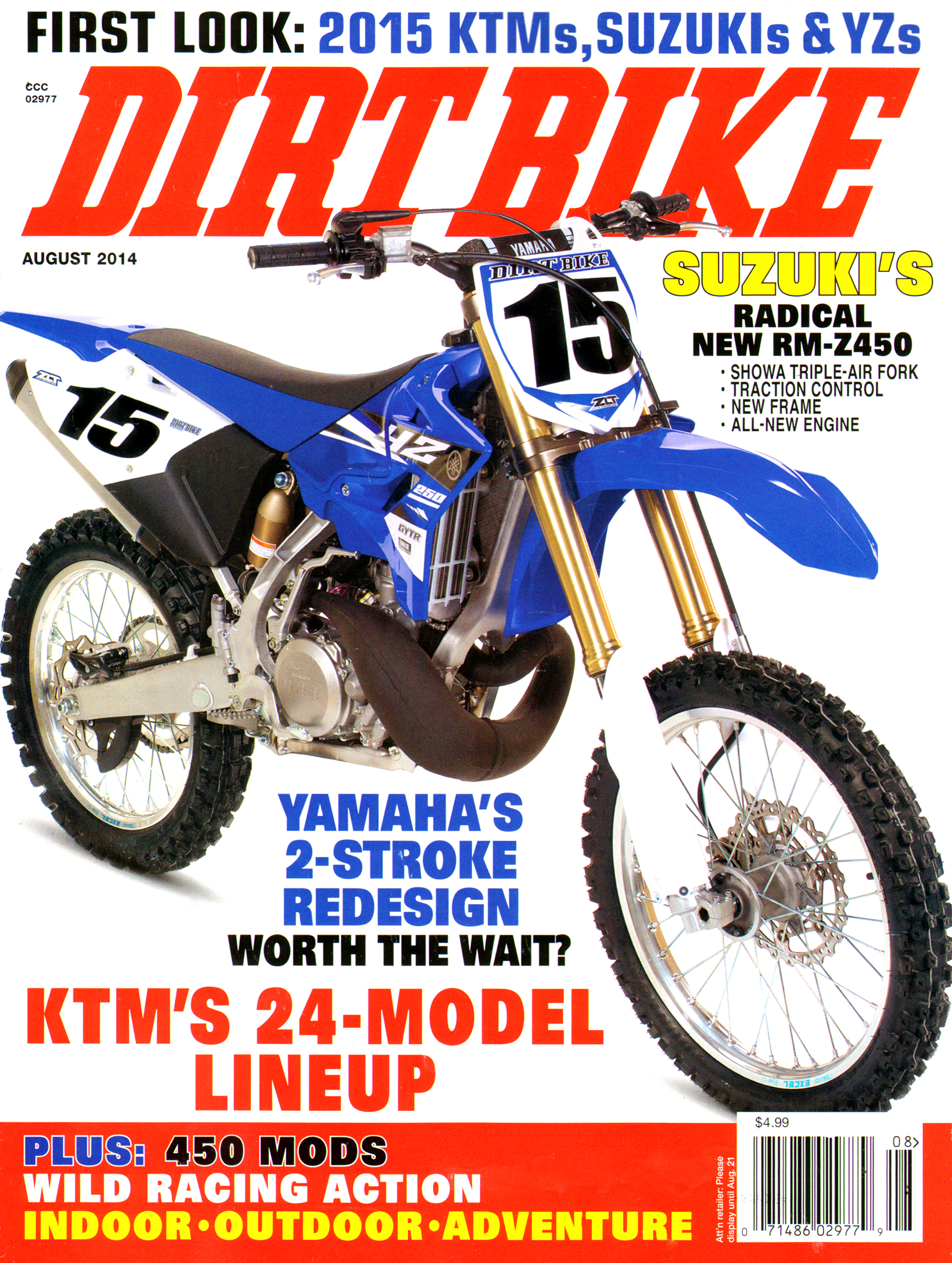 Dirt-Bike August 01, 2014 Issue Cover