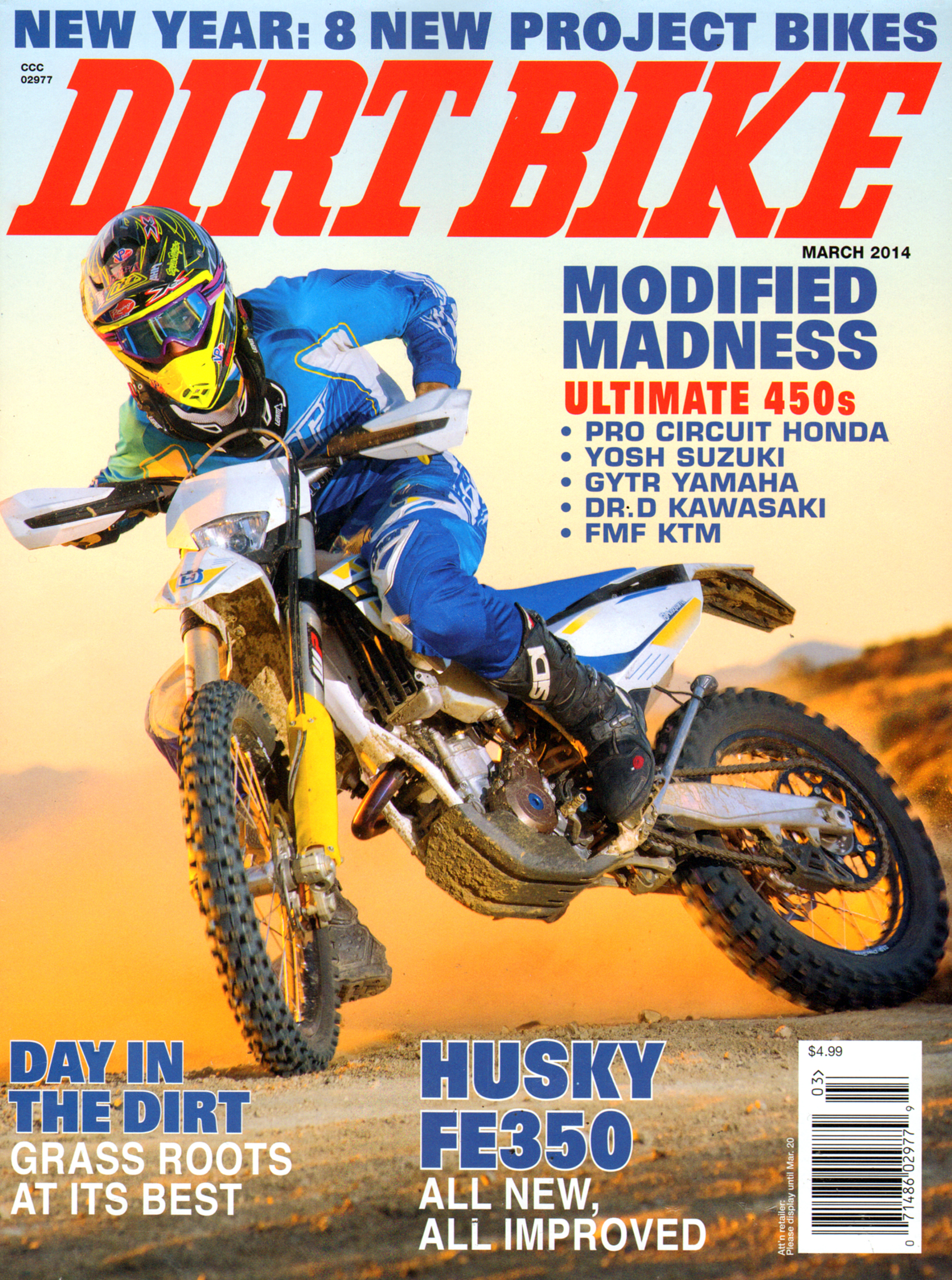 Dirt-Bike March 01, 2014 Issue Cover