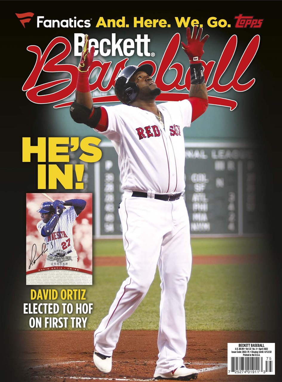 Beckett-Baseball April 01, 2022 Issue Cover