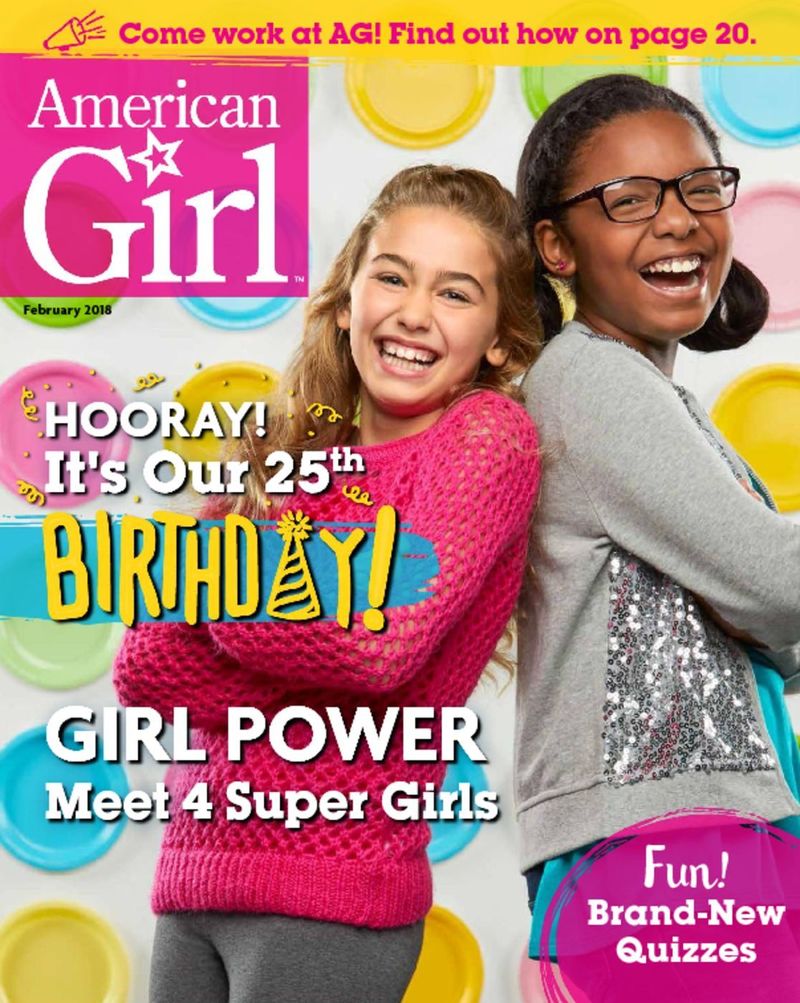 American-Girl January 01, 2018 Issue Cover