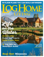 Log-and-Timber-Home-Living August 01, 2019 Issue Cover