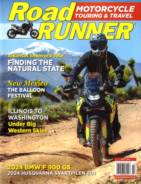 Road-RUNNER-Motorcycle-and-Touring October 01, 2024 Issue Cover