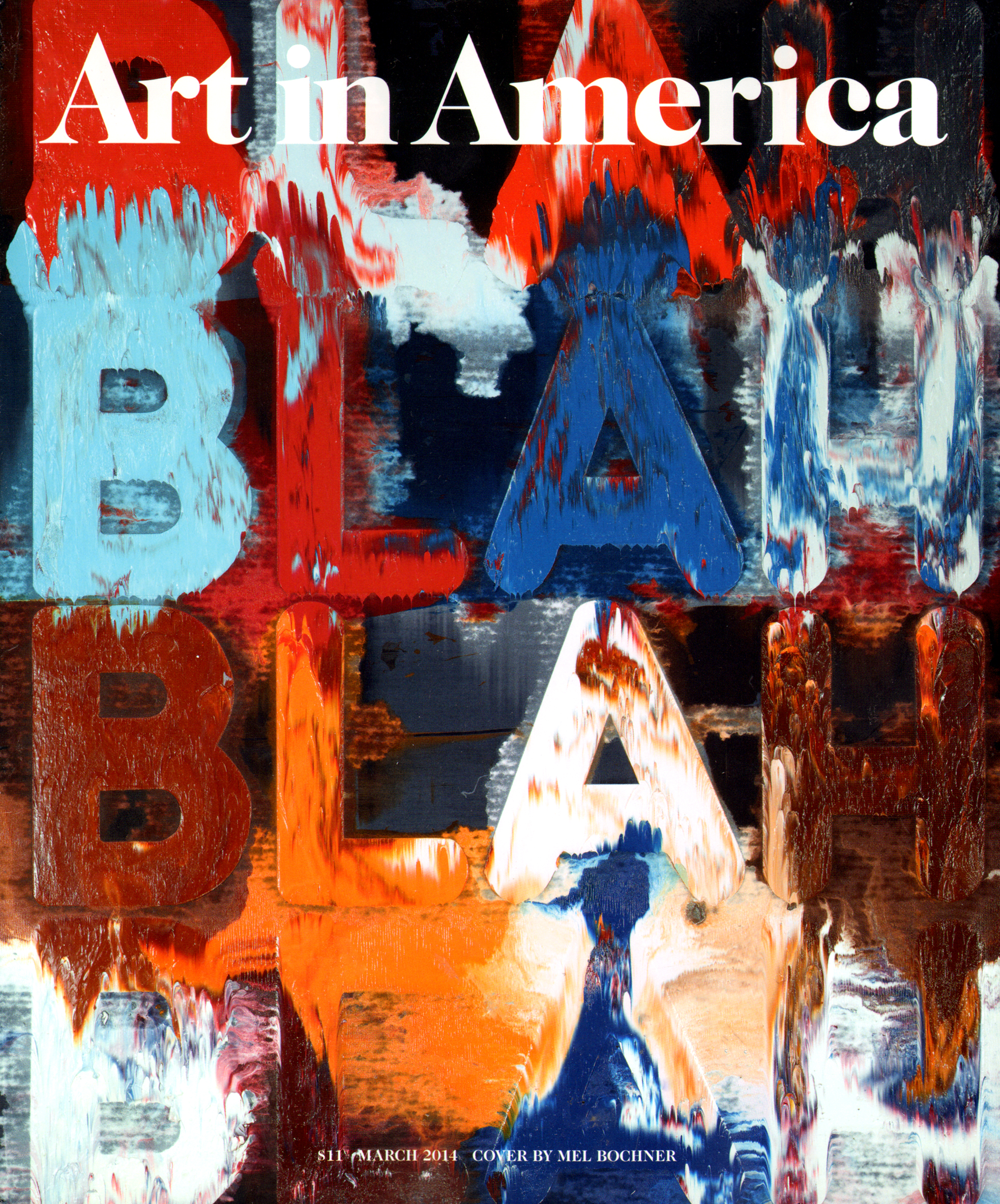 Art-in-America March 01, 2014 Issue Cover