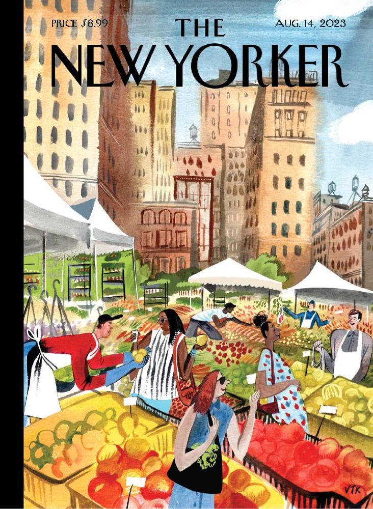 The-New-Yorker August 14, 2023 Issue Cover