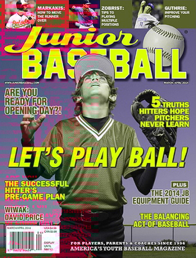 Junior Baseball March 01, 2014 Issue Cover