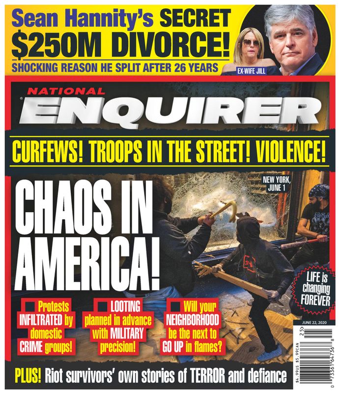 National-Enquirer June 22, 2020 Issue Cover