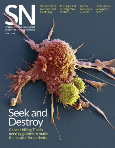 Science News July 07, 2018 Issue Cover