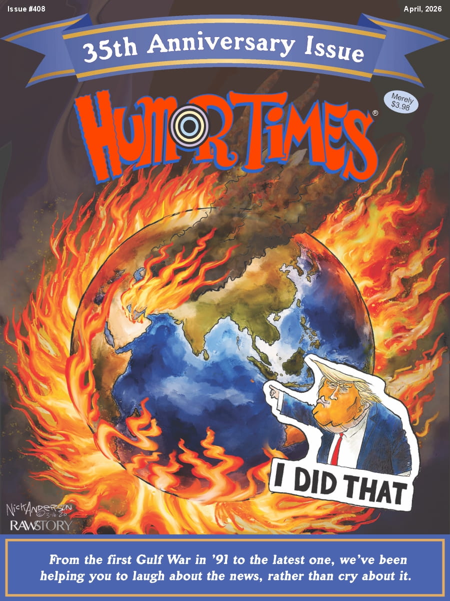 Humor Times April 01, 2026 Issue Cover