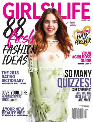 Girls' Life February 01, 2018 Issue Cover