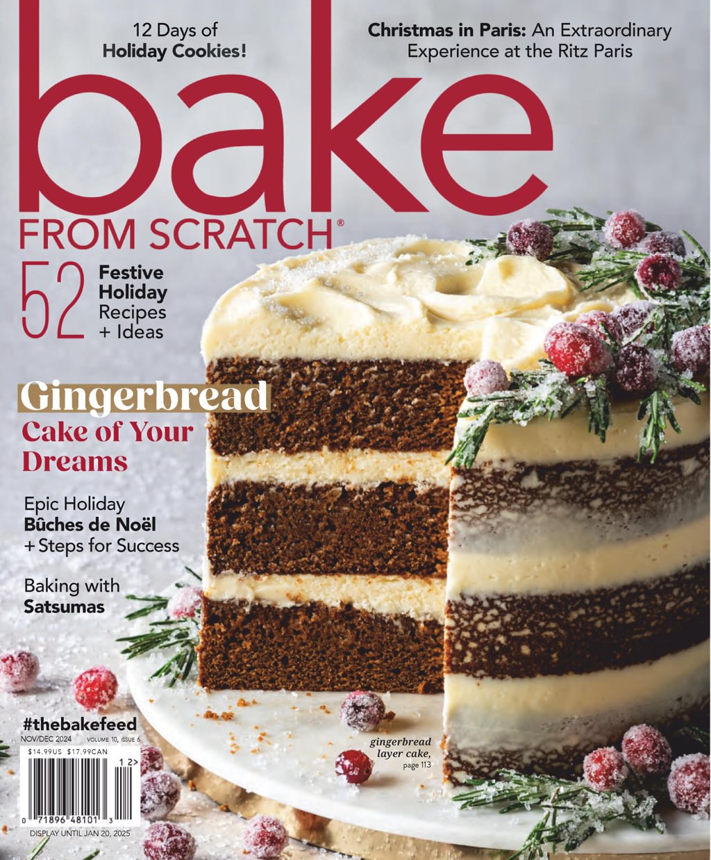 Bake-From-Scratch November 01, 2024 Issue Cover