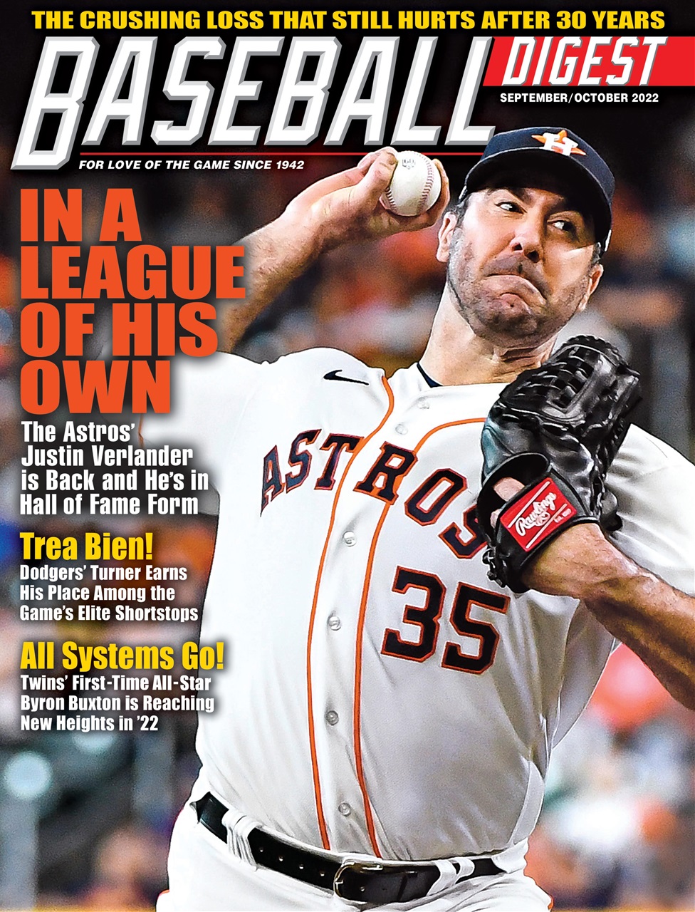 Baseball-Digest September 01, 2022 Issue Cover