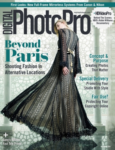 Digital Photo Pro November 01, 2018 Issue Cover