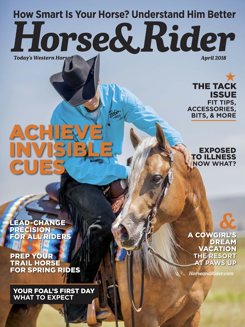 Horse-and-Rider April 01, 2018 Issue Cover