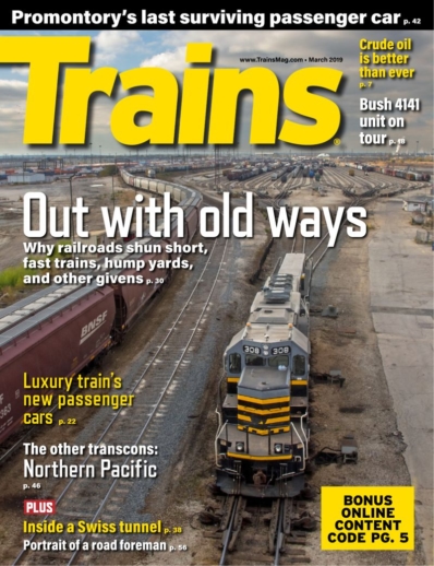 Trains March 01, 2019 Issue Cover
