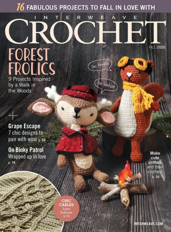 Interweave-Crochet September 01, 2020 Issue Cover