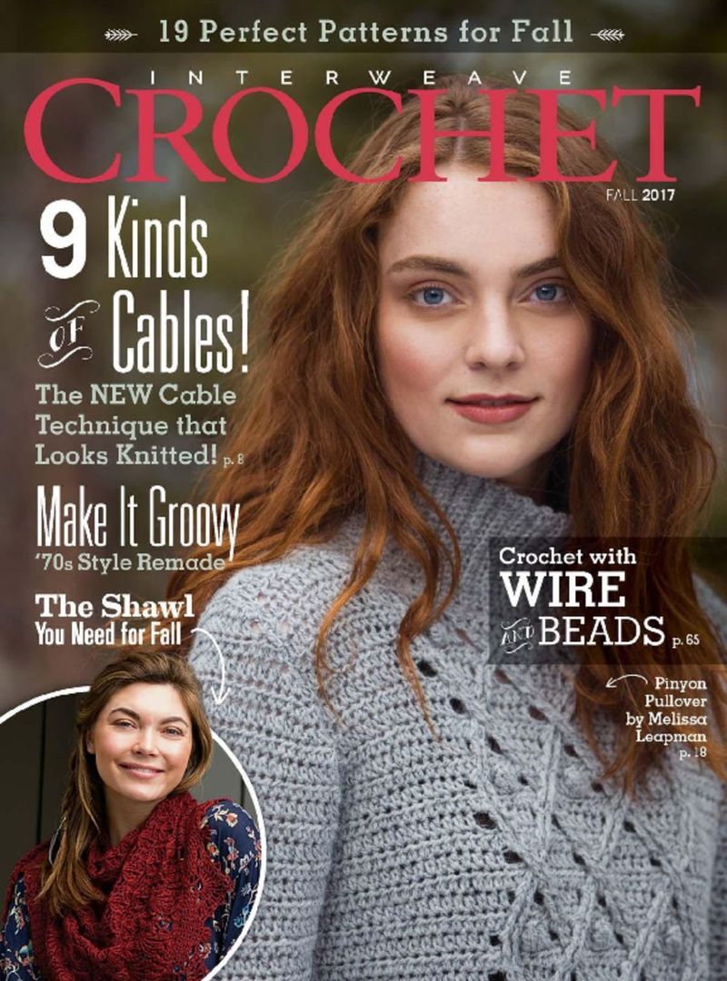Interweave-Crochet September 01, 2017 Issue Cover