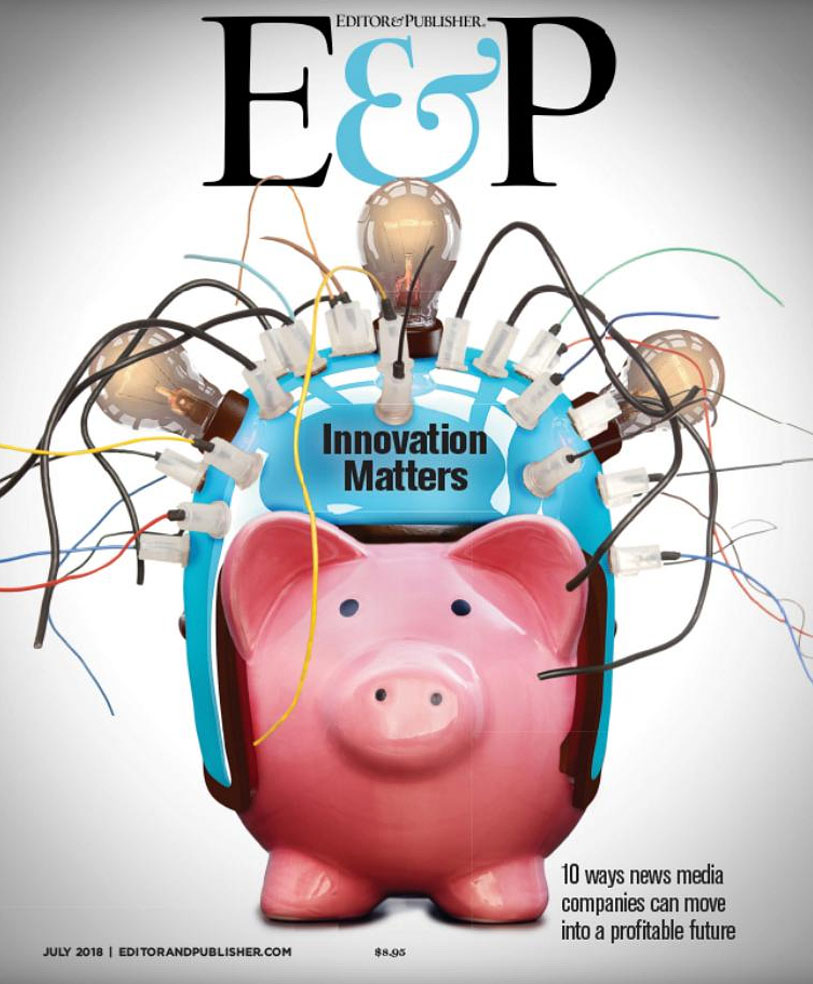 Editor-and-Publisher July 01, 2018 Issue Cover