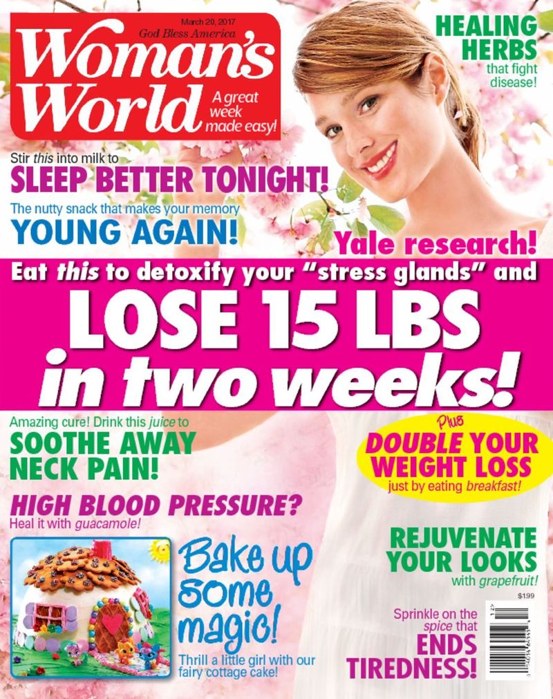 Womans-World March 20, 2017 Issue Cover