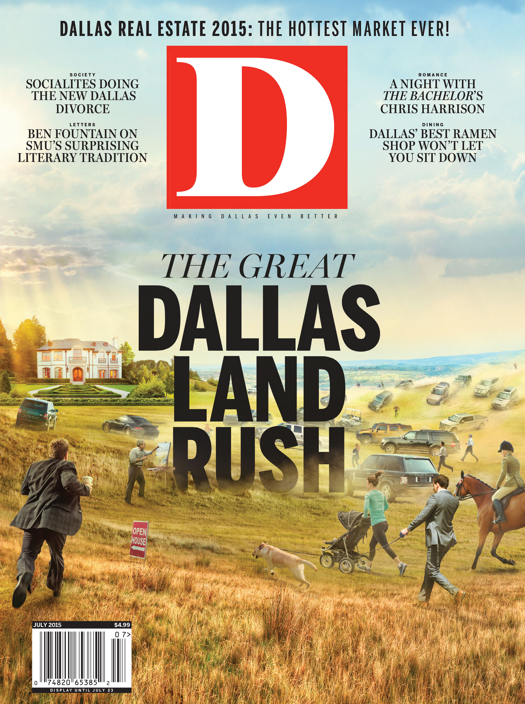 D-Magazine July 01, 2015 Issue Cover