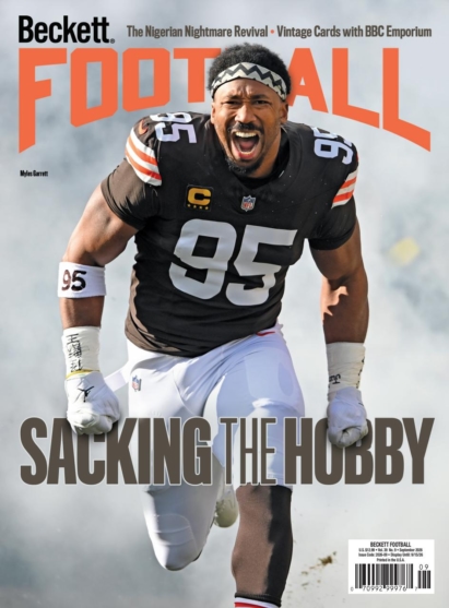 Beckett Football September 01, 2026 Issue Cover