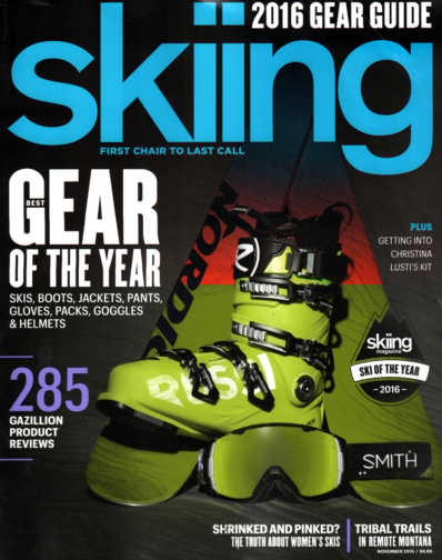 Skiing November 01, 2015 Issue Cover