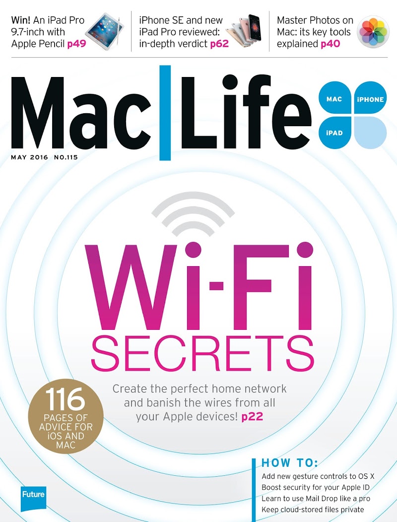 Mac-|-Life May 01, 2016 Issue Cover