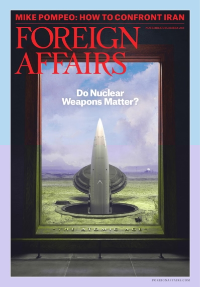 Foreign Affairs November 01, 2018 Issue Cover