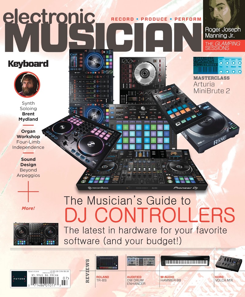 Electronic-Musician July 01, 2018 Issue Cover