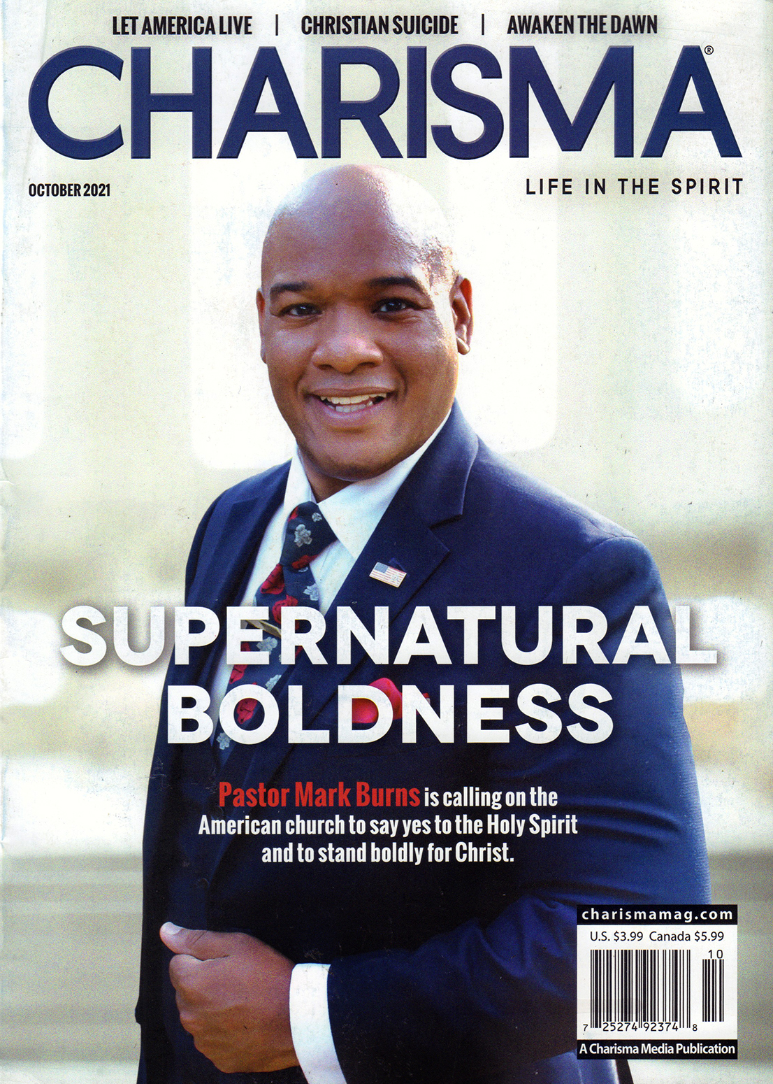 Charisma October 01, 2021 Issue Cover