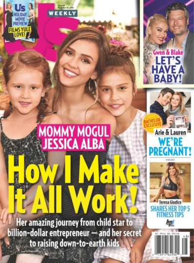 Us Weekly November 26, 2018 Issue Cover