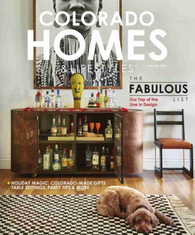 Colorado Homes & Lifestyles November 01, 2018 Issue Cover