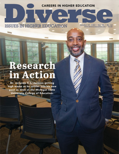 Diverse-Issues-In-Higher-Education October 27, 2022 Issue Cover
