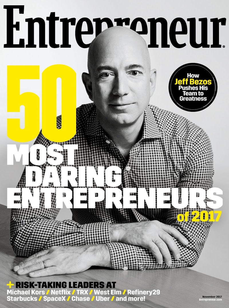 Entrepreneur November 01, 2017 Issue Cover