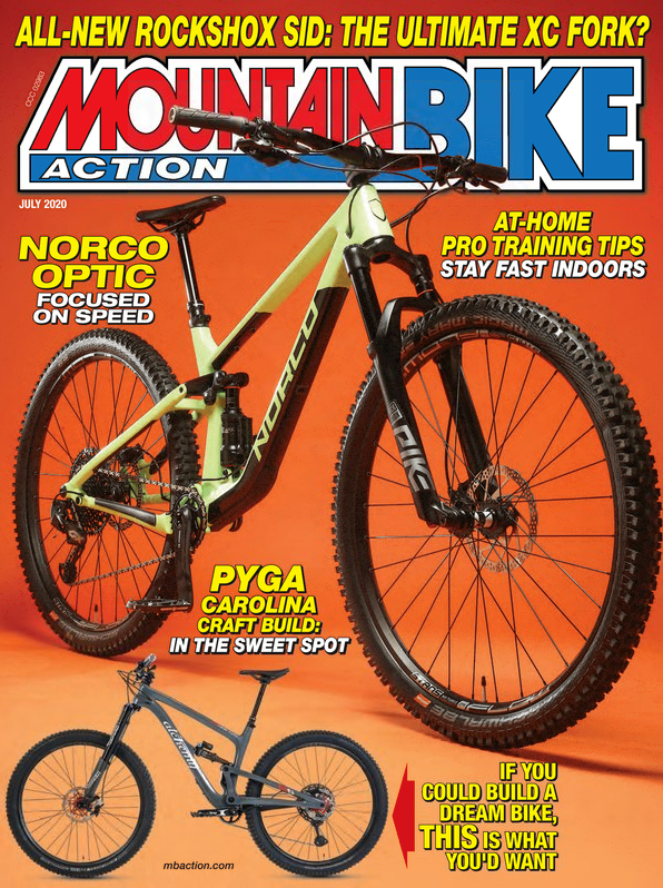 Mountain-Bike-Action July 01, 2021 Issue Cover