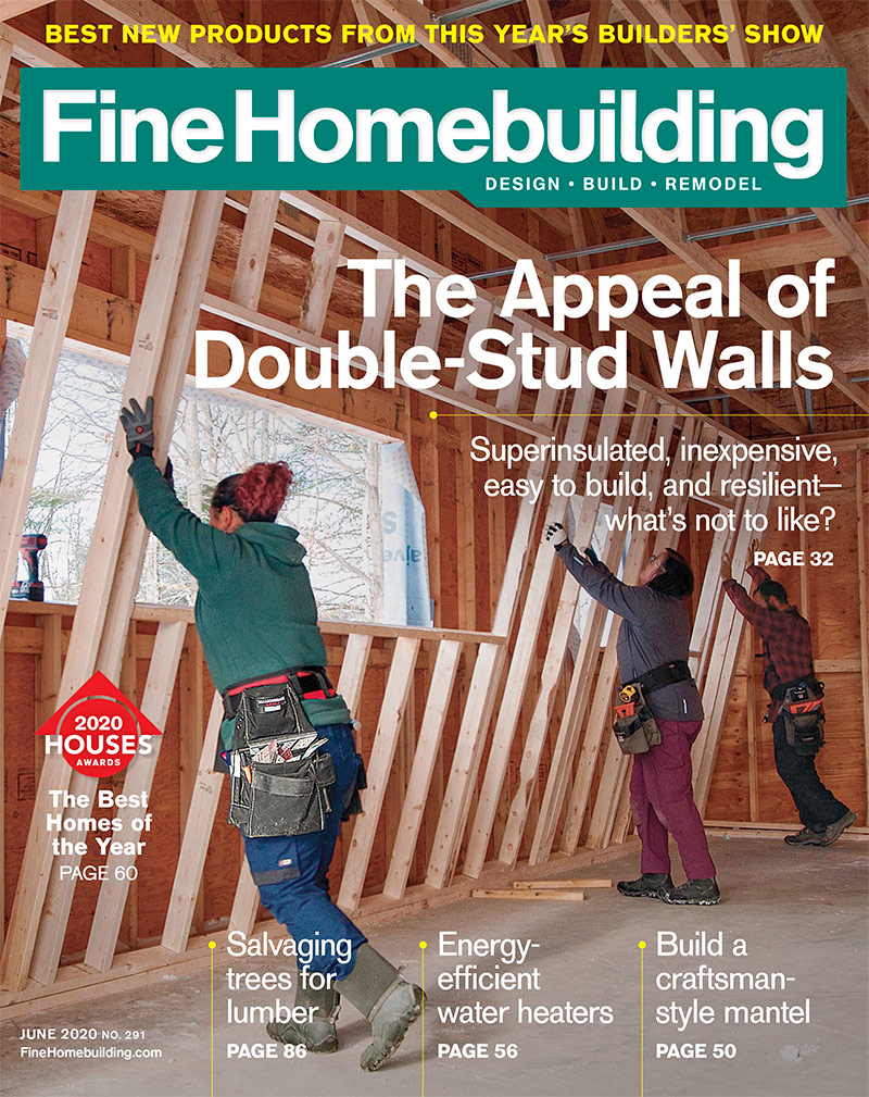 Fine-Homebuilding June 01, 2020 Issue Cover