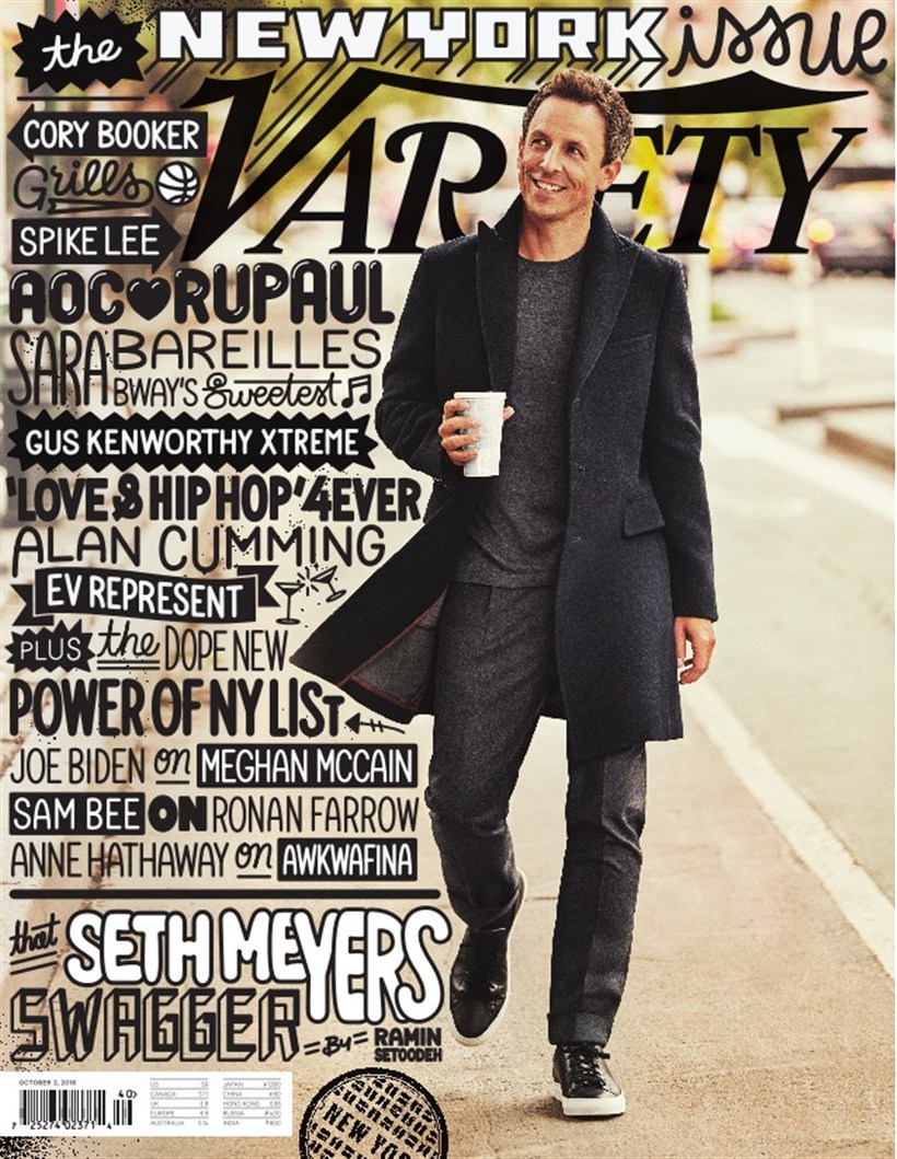 Variety October 02, 2018 Issue Cover